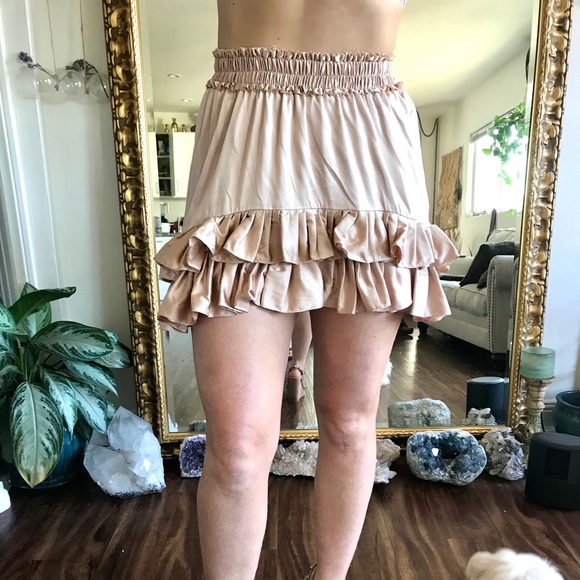 Love Shack Fancy Skirts Silk Love Shack Fancy Skirt Poshmark